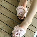 صندل صورتی دخترانه Elegant