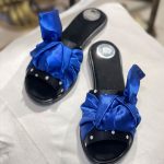 صندل زنانه آبی Elegant