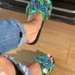 صندل سبز دخترانه