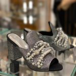 صندل پاشنه‌دار Mermaid silver