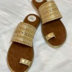 صندل لاانگشتی دخترانه N-Golden 