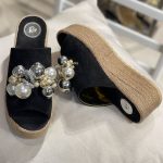 صندل مشکی زنانه Pearl