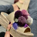 صندل کنفی رنگی