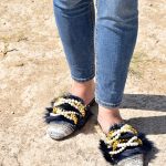 صندل پاییزه شیک Turquoise