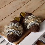 صندل زنانه شکلاتی