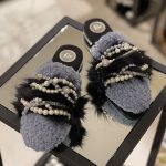 صندل زمستانی طوسی