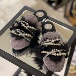 صندل پشمی خاکستری