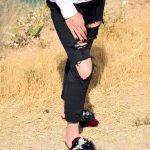 صندل جلو بسته زرشکی