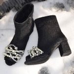 D-Black Mermaid Boot
