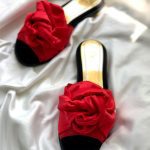 صندل تابستانی قرمز Elegant