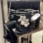 ست کیف و صندل مجلسی مشکی