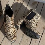 نیم بوت پلنگی