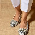 صندل مرواریدی زمستانی